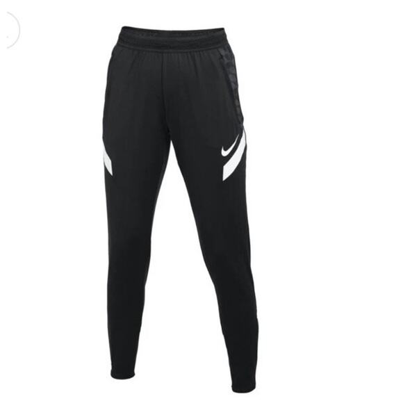 Nike Dri Fit Flyvent CW6093 Black Strike Soccer Pants Womens New With Tags XL - Picture 3 of 8